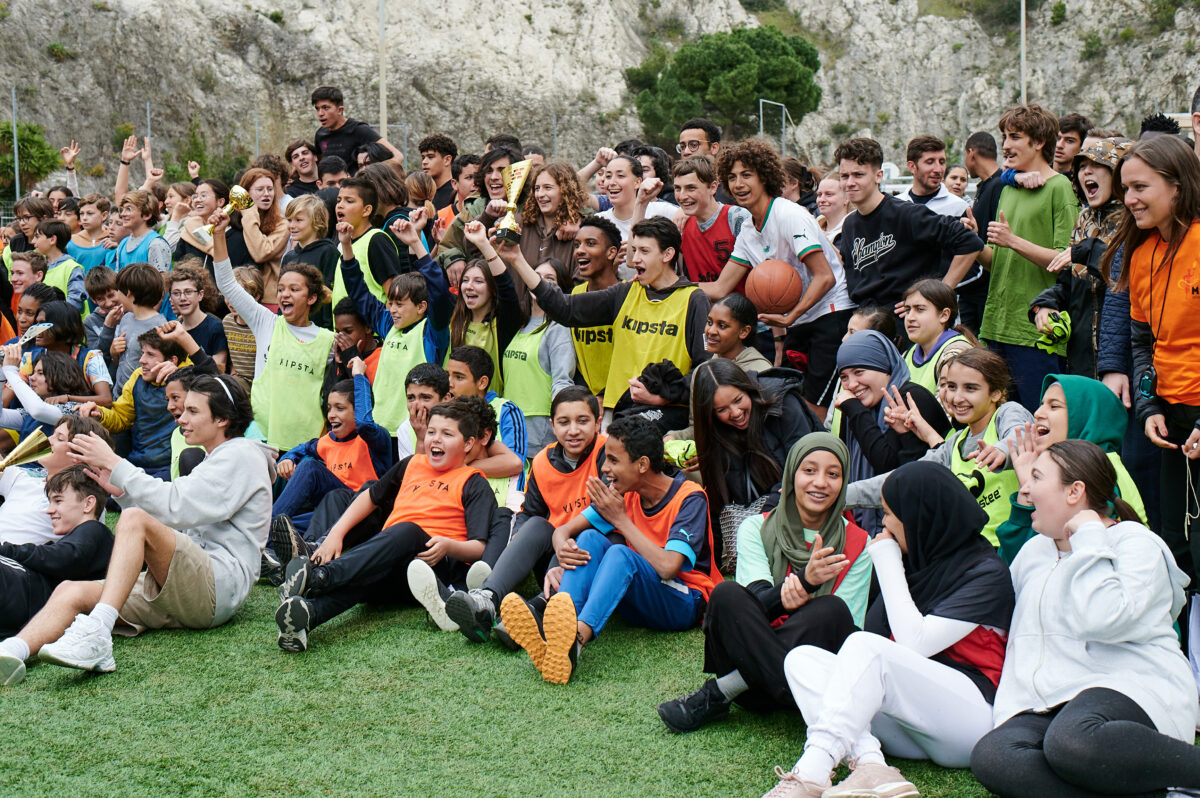 Marseille : merveilleuse leçon de vie pour 500 élèves