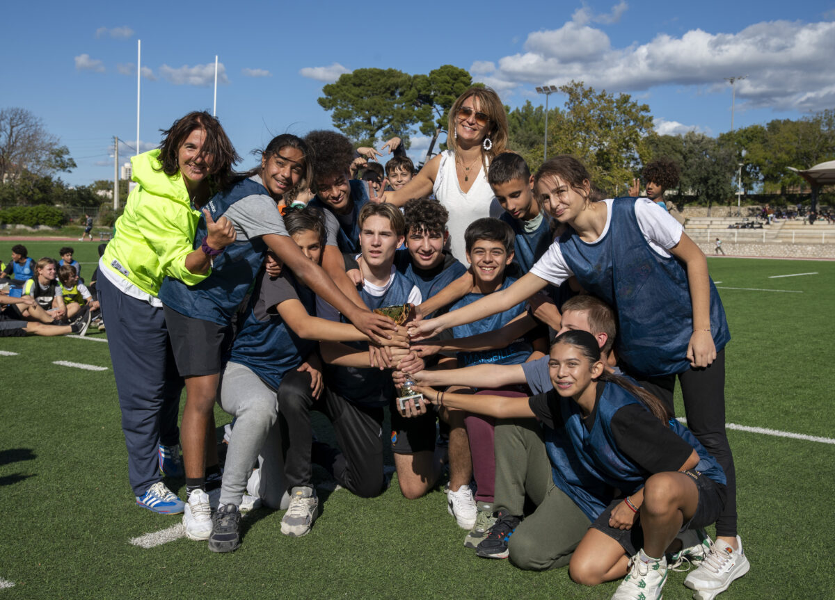 Le bonheur courait sur le terrain de… rugby !